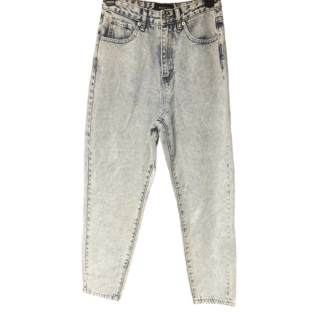 White Fox Like Duh! Boyfriend jeans NWT